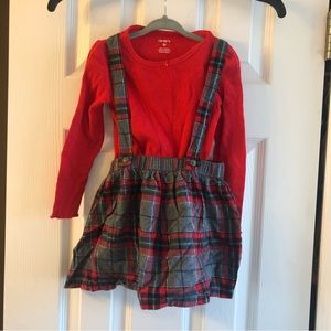 Carter’s 3T Shirt and Skirt Set